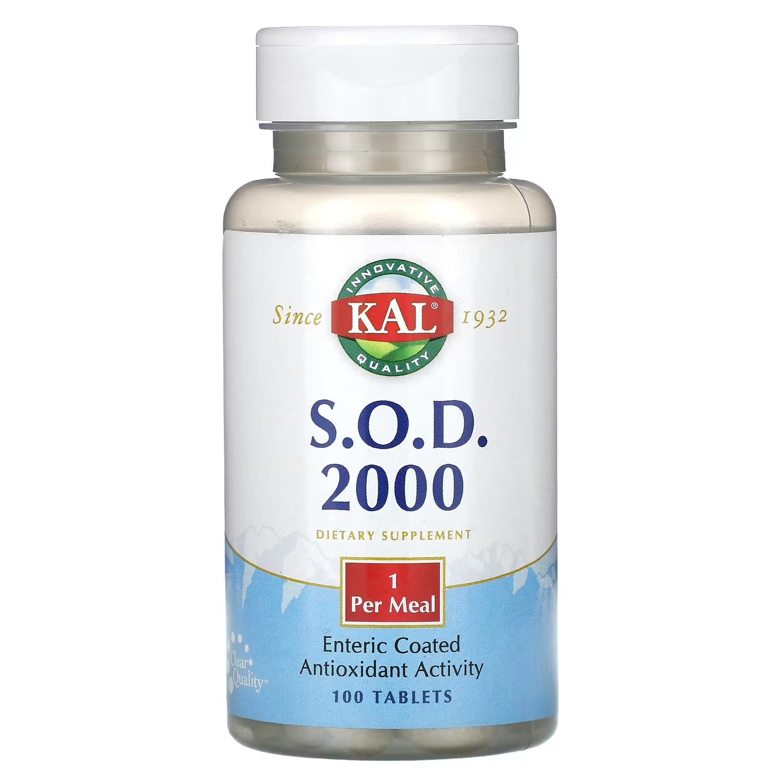 Пищевая добавка Kal Sos 2000, 100 таблеток пищевая добавка kal кальций из раковин устриц 100 таблеток