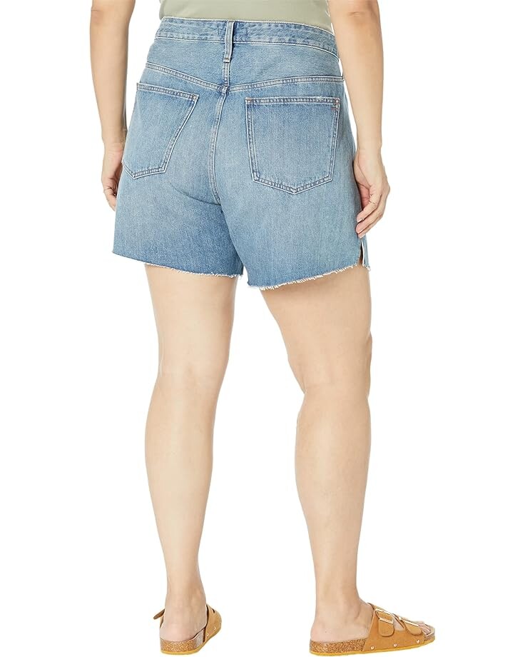 

Шорты Madewell Plus Relaxed Mid-Length Denim Shorts in Kelton Wash, цвет Kelton Wash