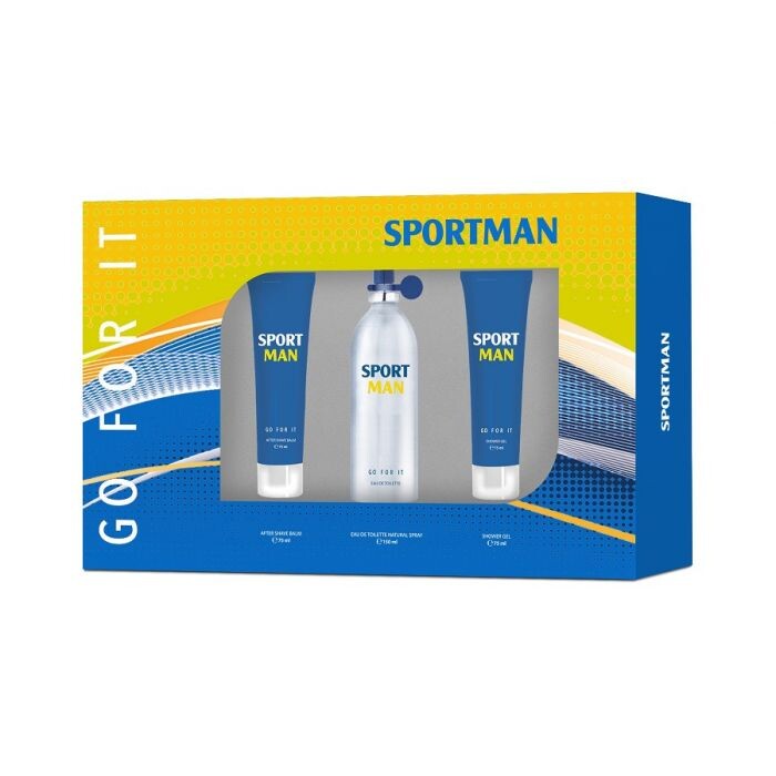 

Мужская туалетная вода Sportman Estuche Sportman, EDT 150 ml + Aftershave 75 ml + Gel 100 ml