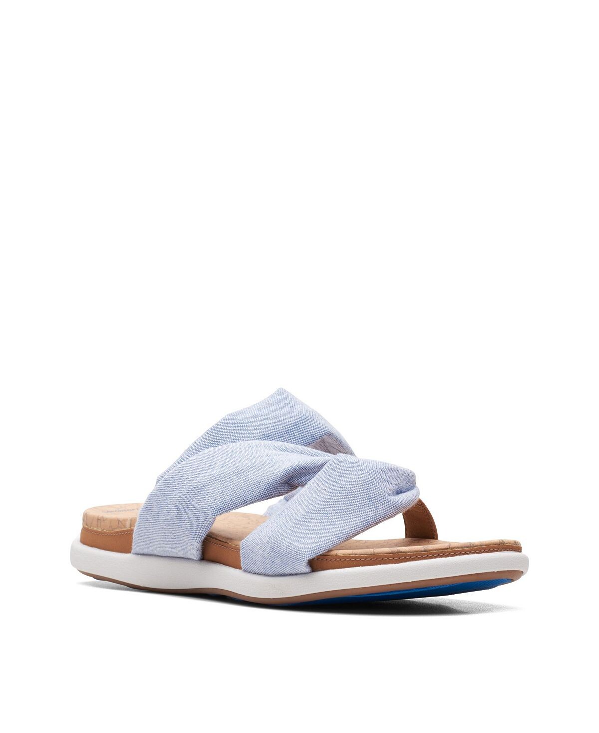 

Женские сандалии Cloudsteppers Eliza Skip Clarks, синий