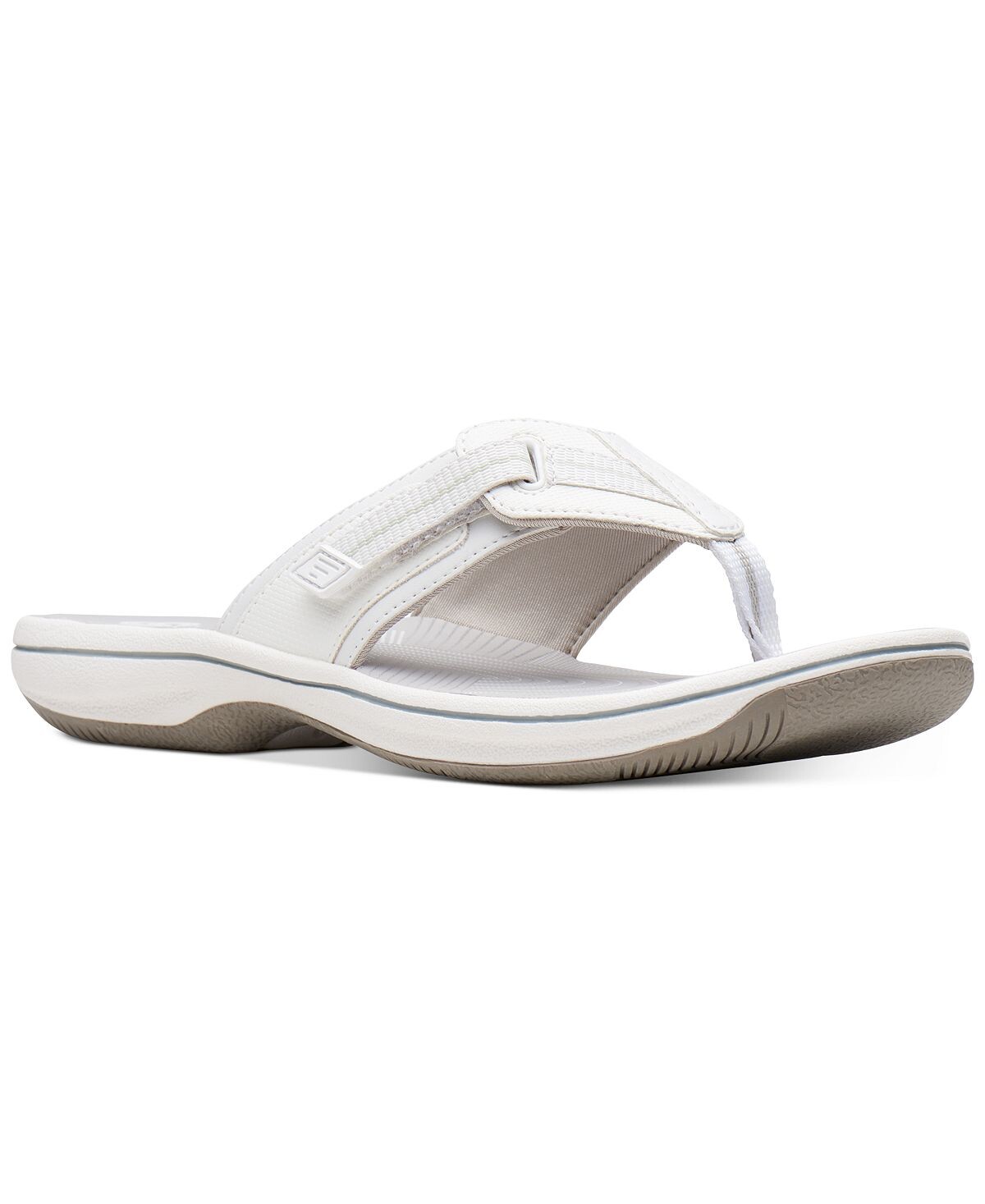 

Женские сандалии Cloudsteppers Brinkley Jazz Clarks, белый