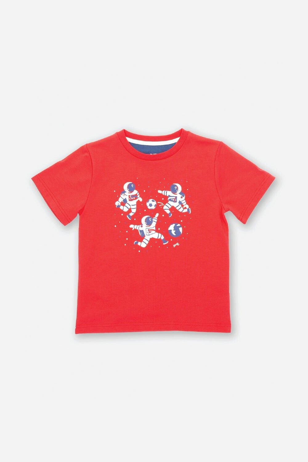 

Футболка «Космический футбол» Kite, красный