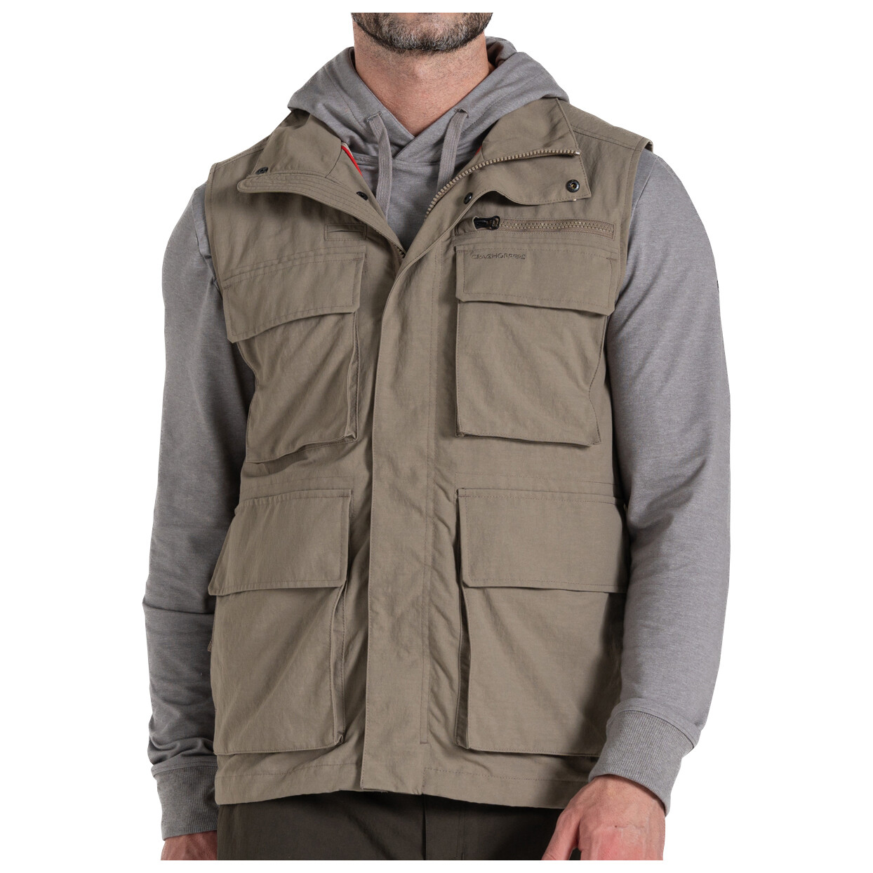 

Жилет из софтшелла Craghoppers Nosilife Adventure Weste IV, цвет Pebble