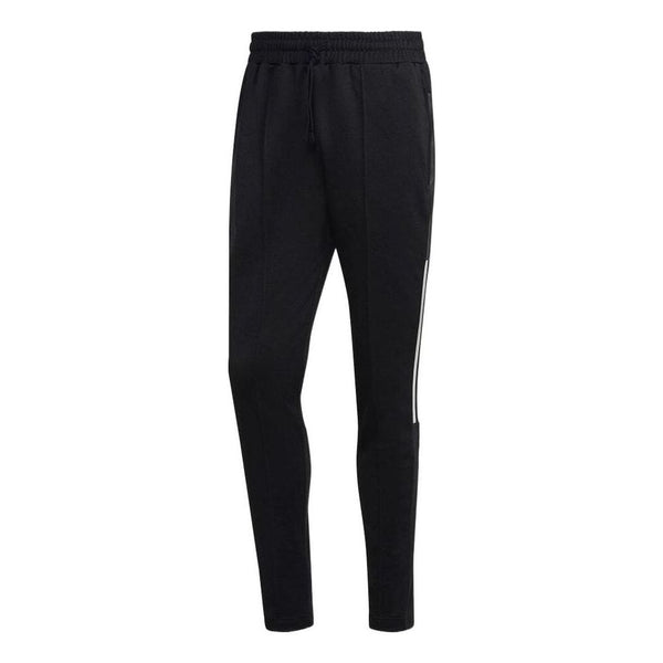 Спортивные штаны Men's adidas Solid Color Stripe Straight Casual Sports Pants/Trousers/Joggers Black, черный 30433