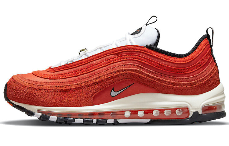 

Nike Air Max 97 Первое использование белый/оранжевый/золотой