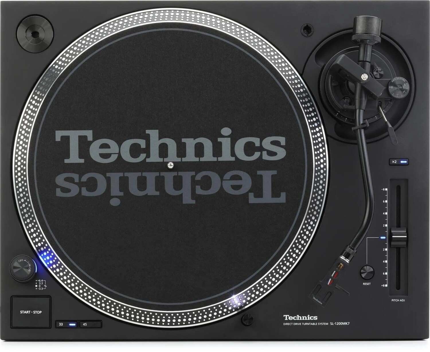 

Профессиональный проигрыватель проигрывателей Technics SL-1200MK7 с прямым приводом