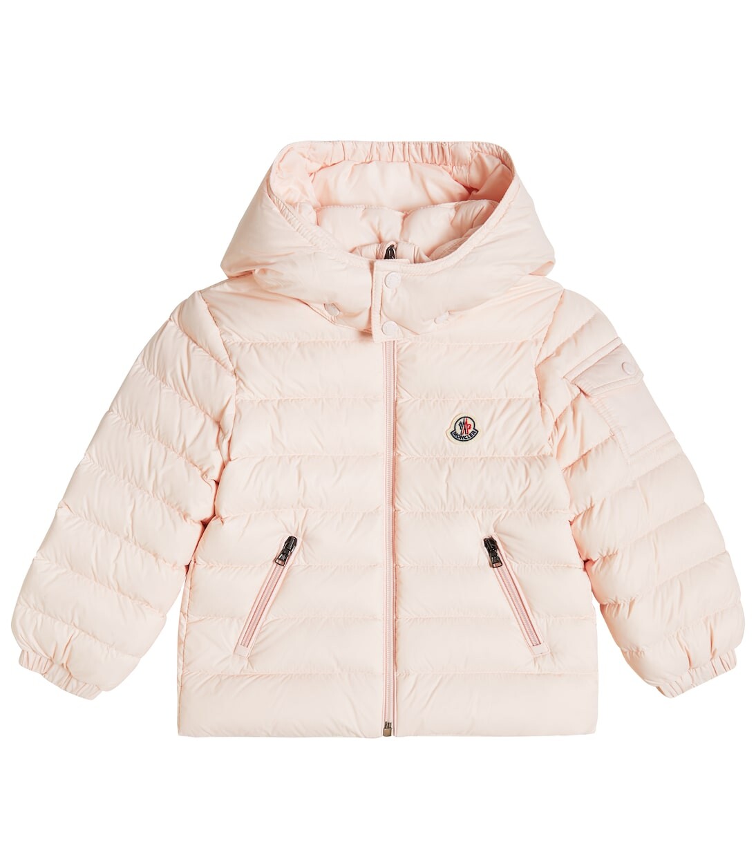 

Пуховик baby jules Moncler Enfant, розовый