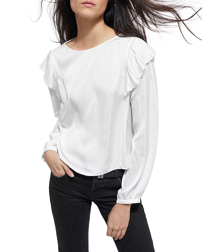 

Топ с оборками The Kooples