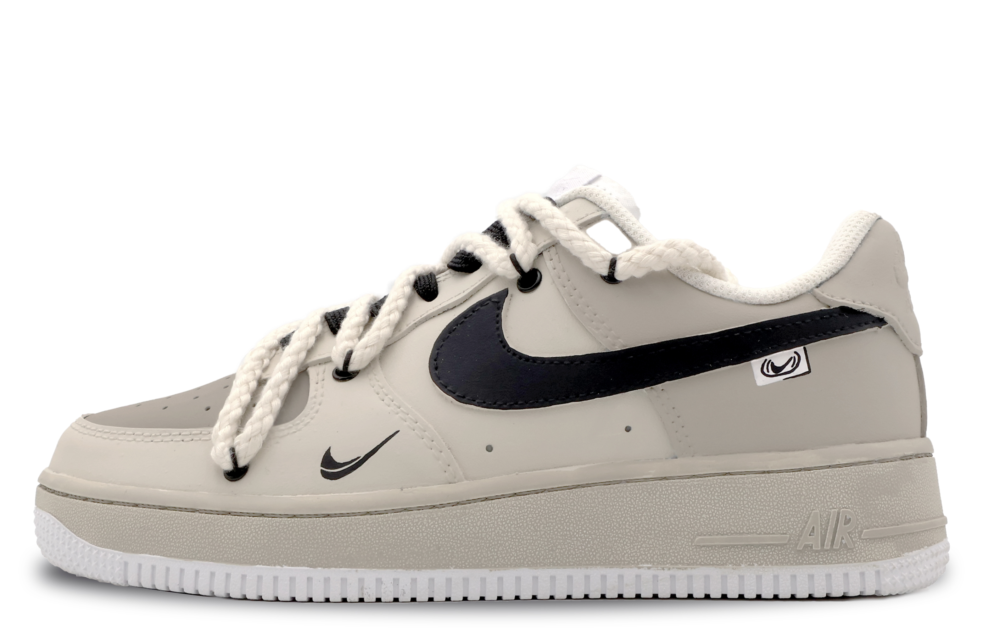 

Кроссовки Nike Air Force 1 Skateboarding Shoes Women's Low-top Sand, цвет Sand