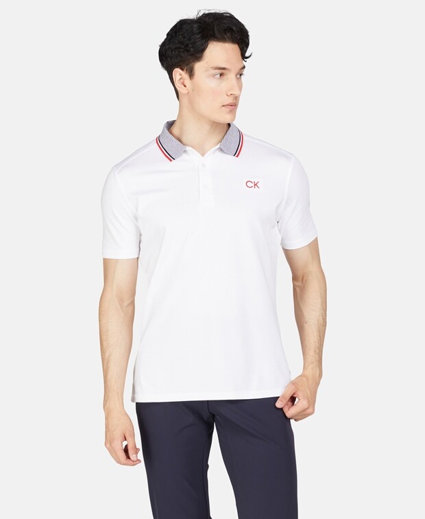 

Рубашка-поло ORGANIC Calvin Klein, белый