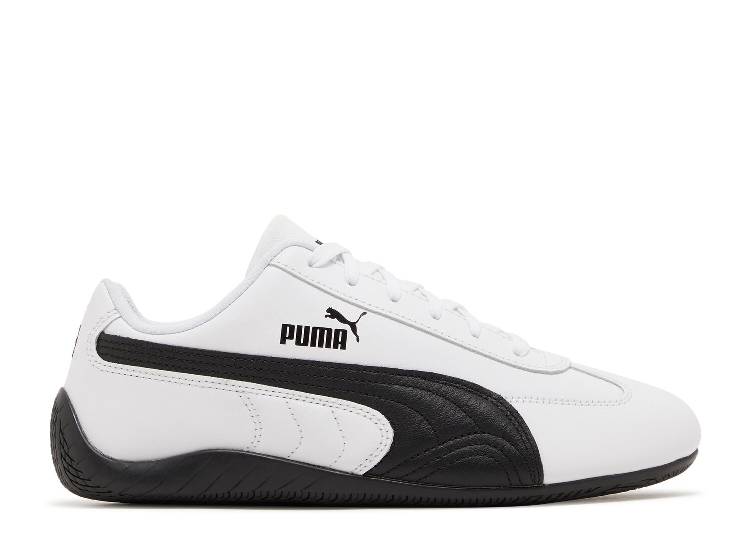 

Кроссовки Puma Speedcat Shield Leather 'White Black', белый