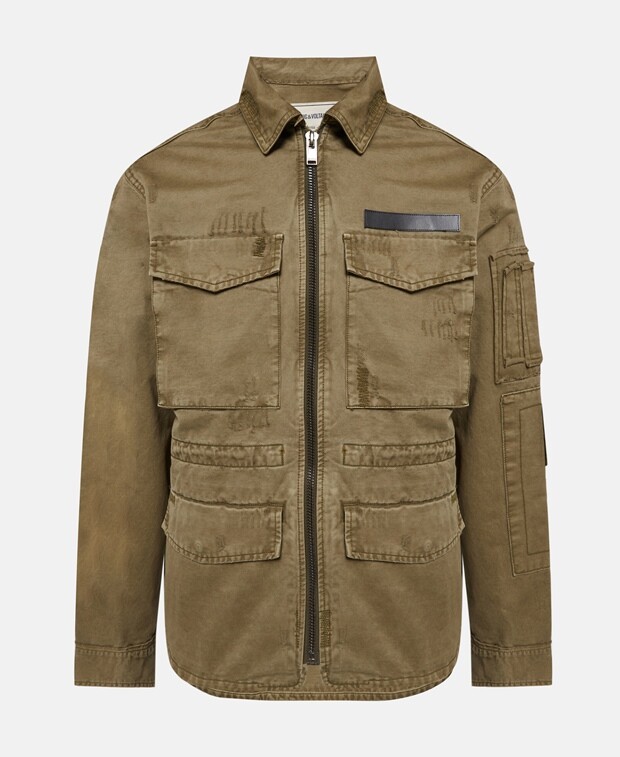 

Джинсовая куртка Zadig&Voltaire, хаки