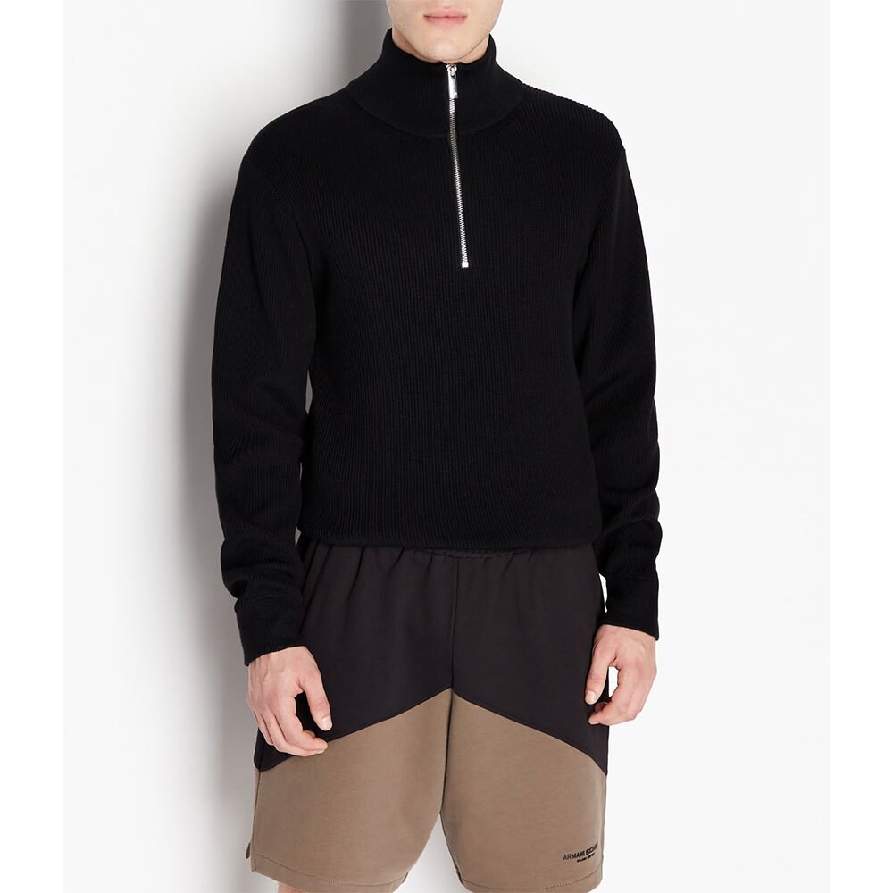 

Свитер Armani Exchange 6RZM6G_ZM1LZ Half Zip, черный