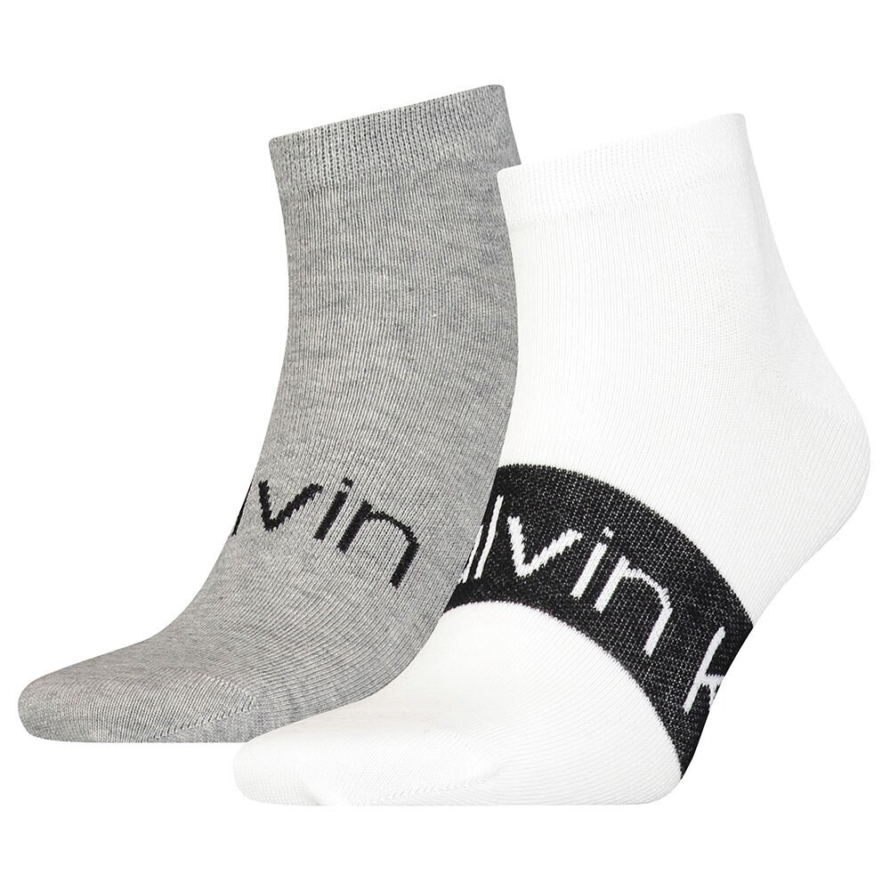 

Носки Calvin Klein Sneaker Logo Ribbon 2 шт, белый