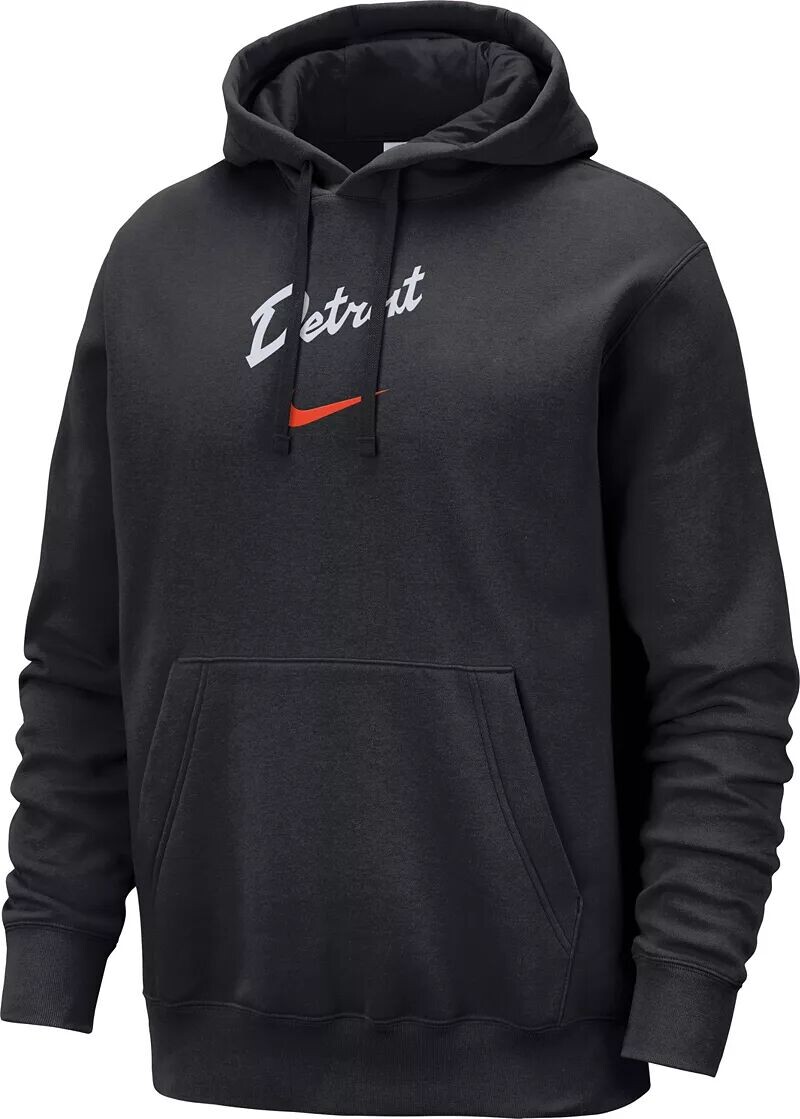 

Мужская толстовка с капюшоном Nike City Edition Detroit Pistons Club 2023-24
