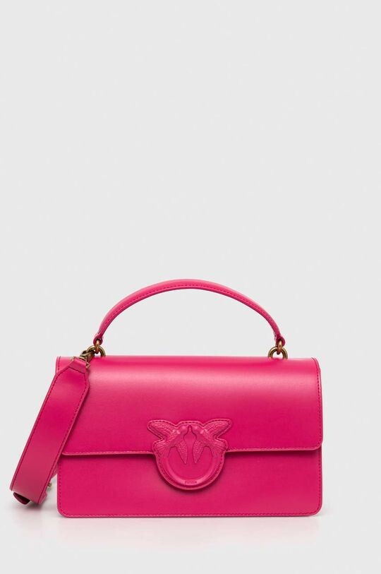 

Кожаная сумочка Pinko, розовый