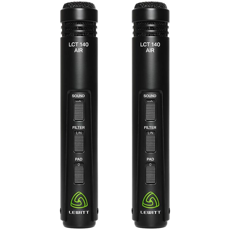 

Конденсаторный микрофон Lewitt LCT 140 AIR Small Diaphragm Cardioid Condenser Microphone Stereo Pair