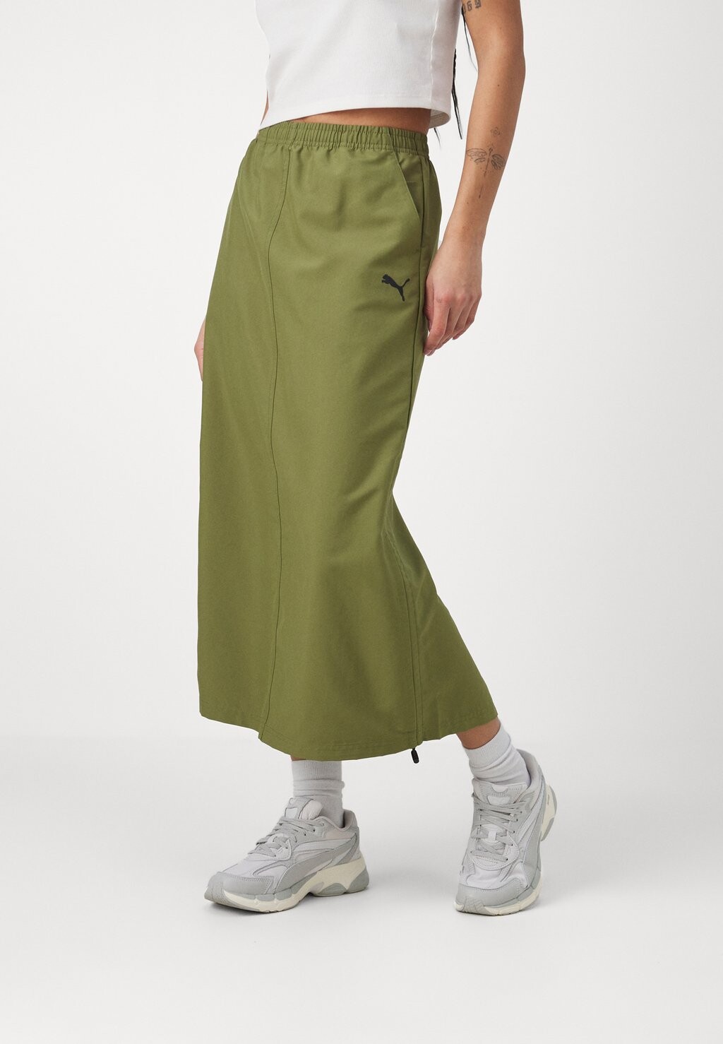 

Юбка-карандаш DARE TO MIDI SKIRT Puma, цвет olive green