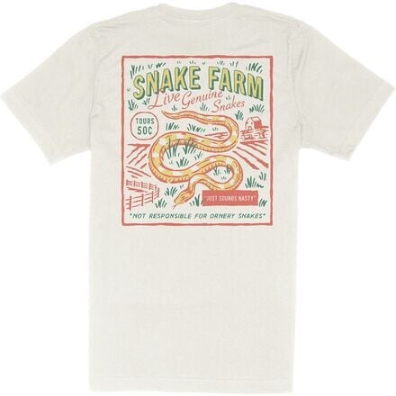 

Футболка Snake Farm – мужская Sendero Provisions Co., цвет Vintage White