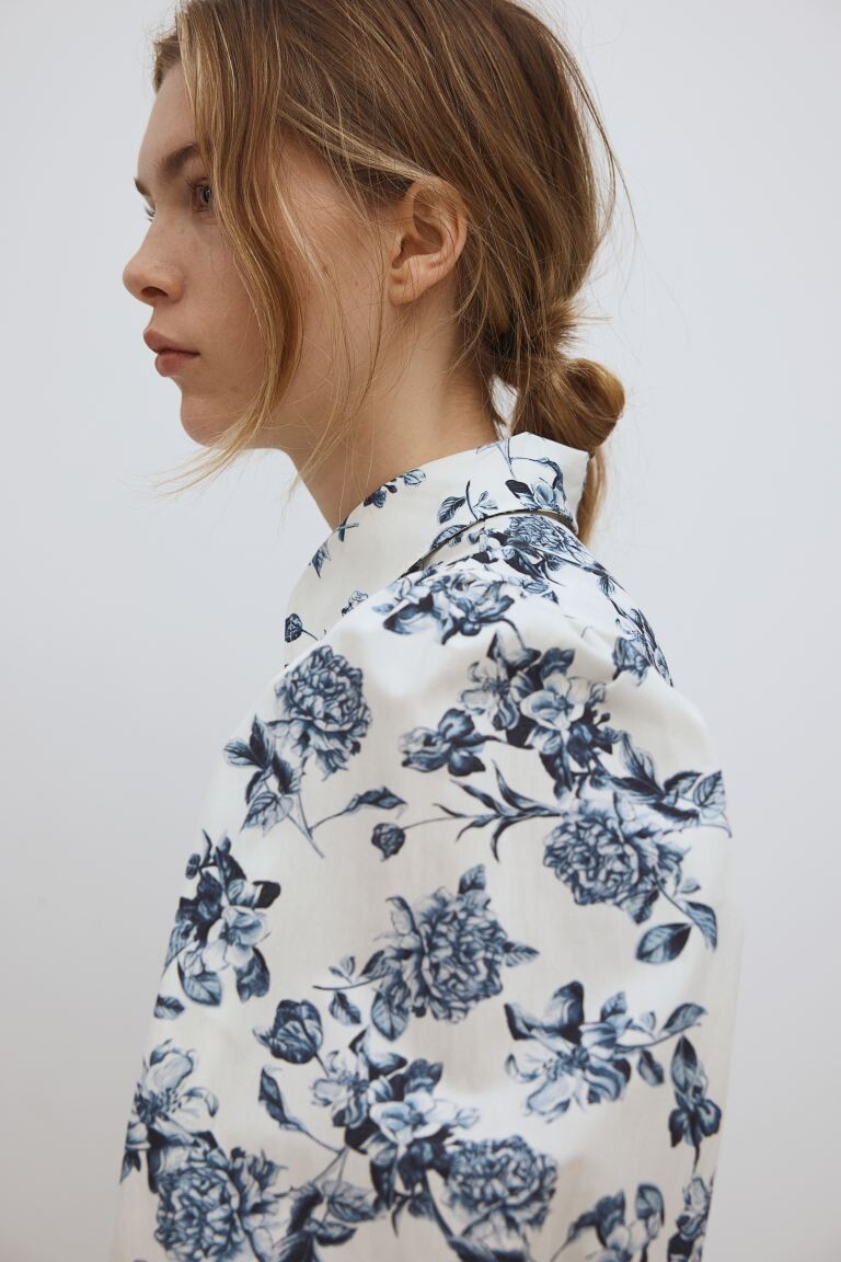 

Платье-Блузка с поясом H&M, белый