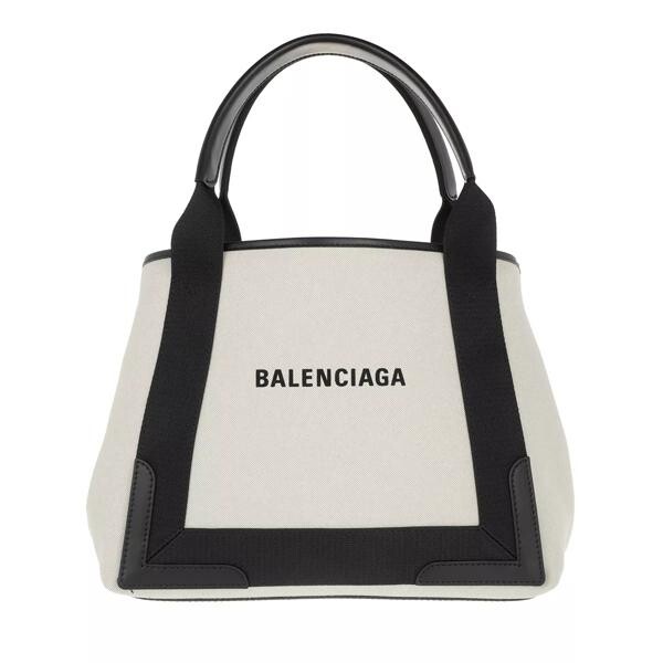 

Сумка-тоут navy cabas s tote natural/black Balenciaga, бежевый