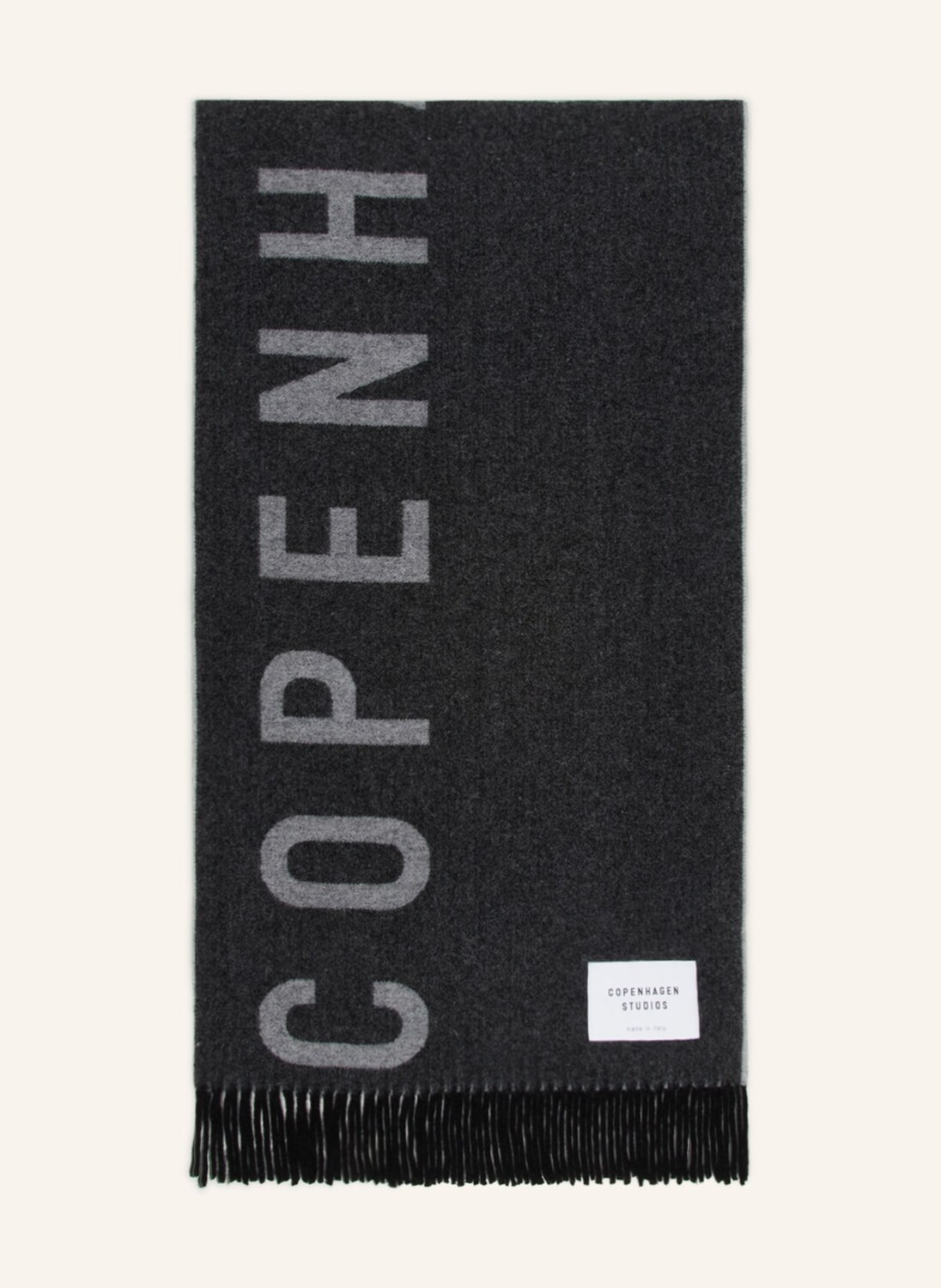 

Шарф COPENHAGEN, черный