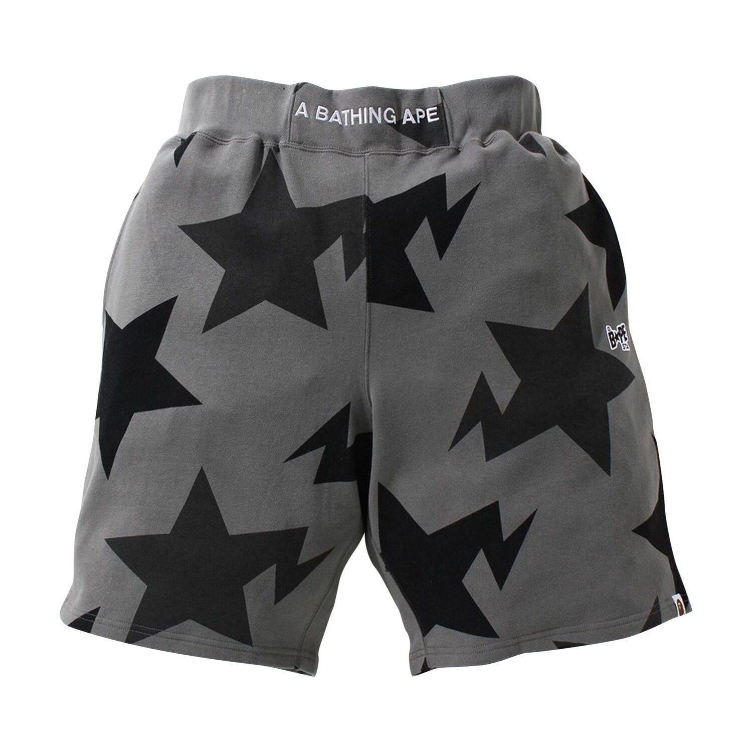 

Широкие спортивные шорты BAPE Sta Pattern, цвет Черный