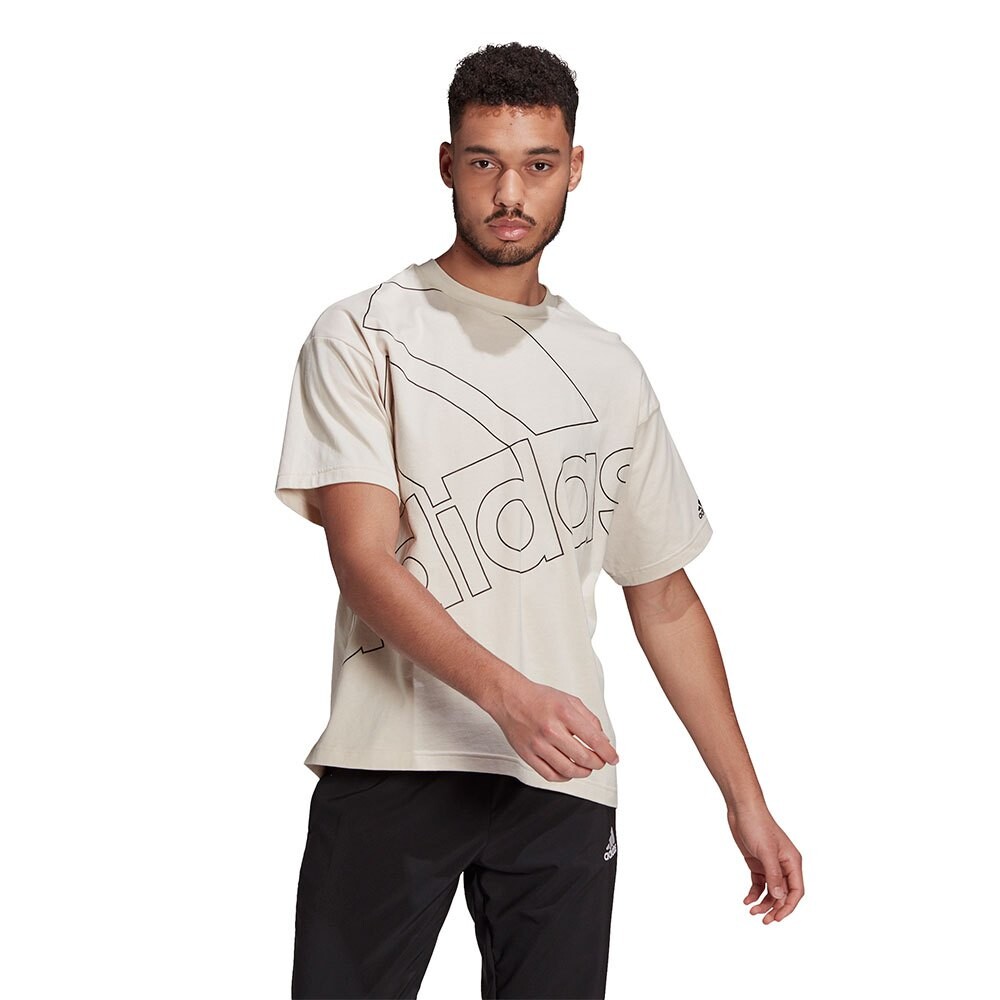 

Футболка с коротким рукавом adidas Giant Logo, серый