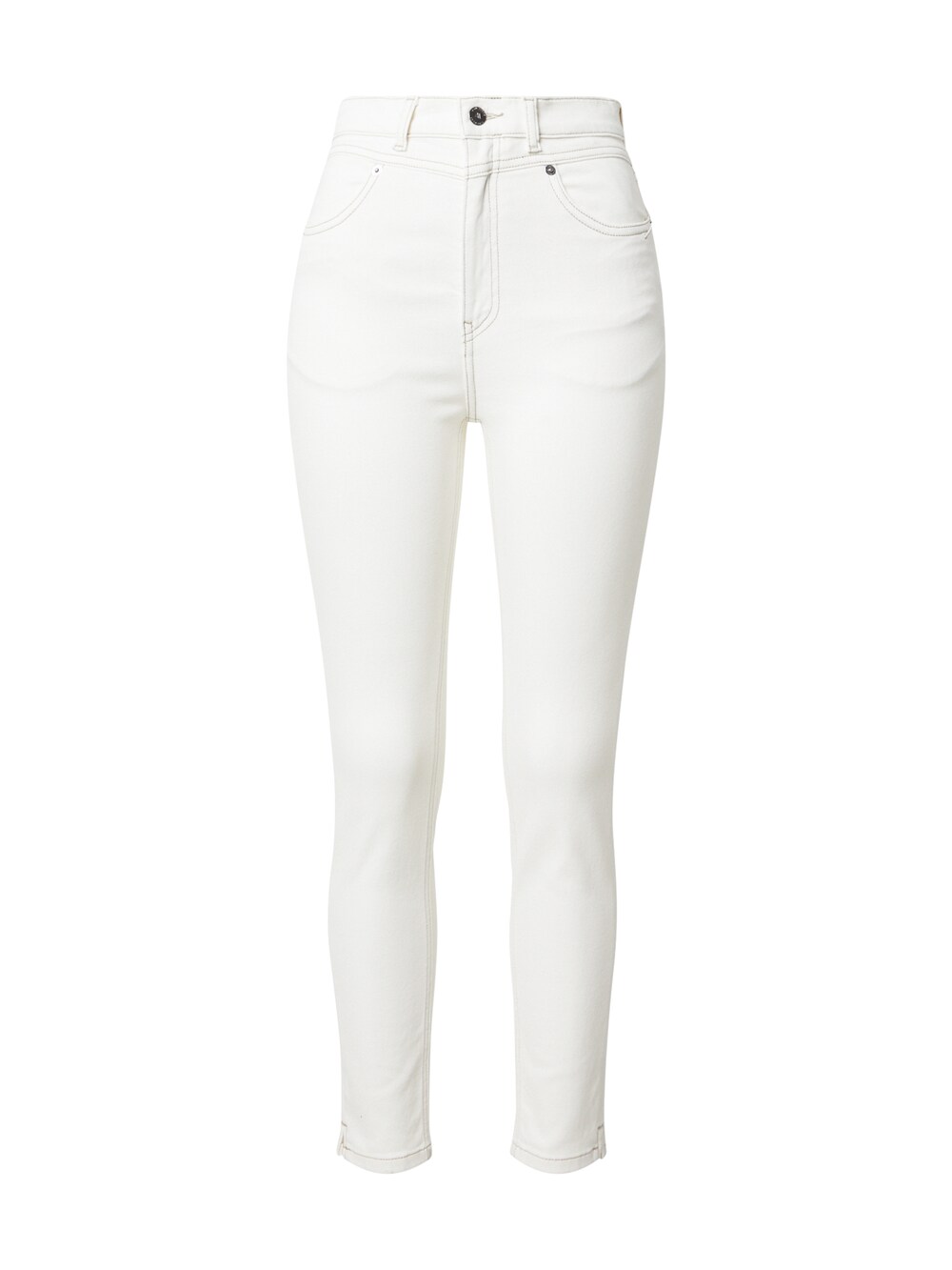 Узкие брюки MUD Jeans Sandy, от белого
