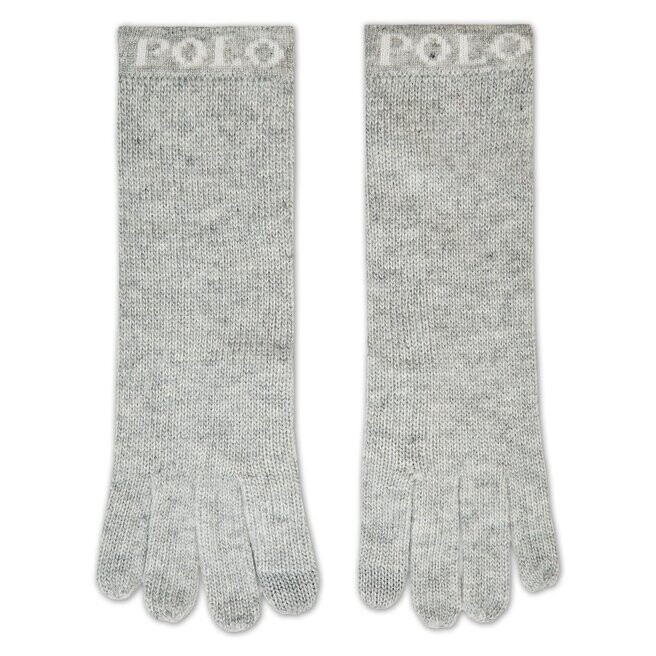 

Перчатки Polo Ralph Lauren, серый