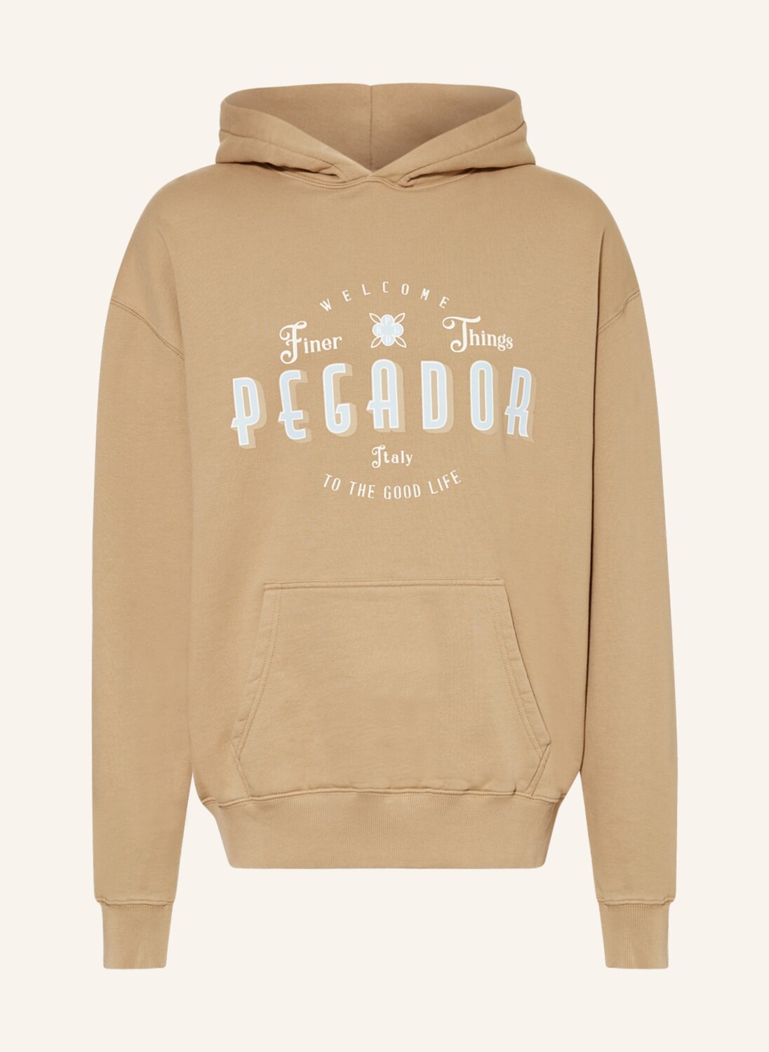 

Худи PEGADOR STOKES, бежевый