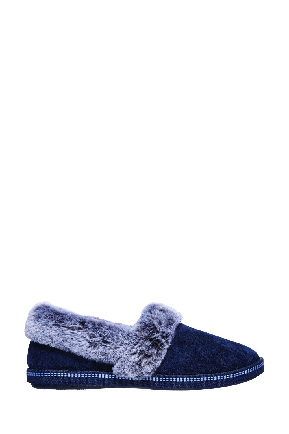 

Уютные женские тапочки-тосты с мотивом костра Skechers, синий