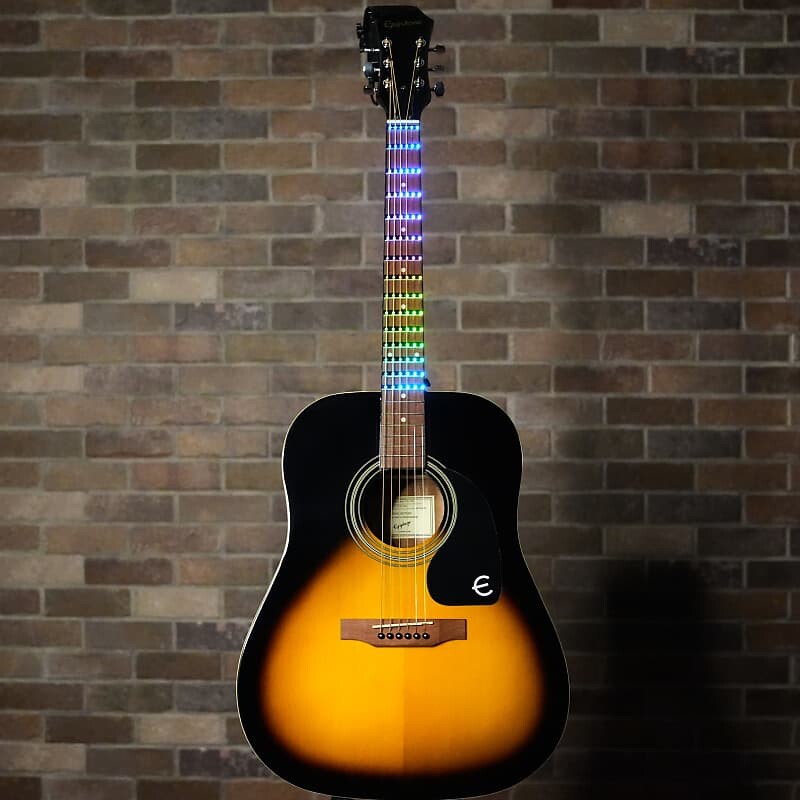 

Акустическая гитара Fret Zealot + Epiphone DR-100 - Vintage Sunburst