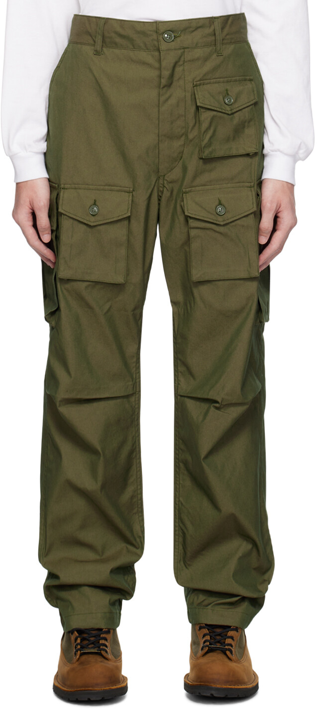 

Брюки карго цвета хаки FA Engineered Garments