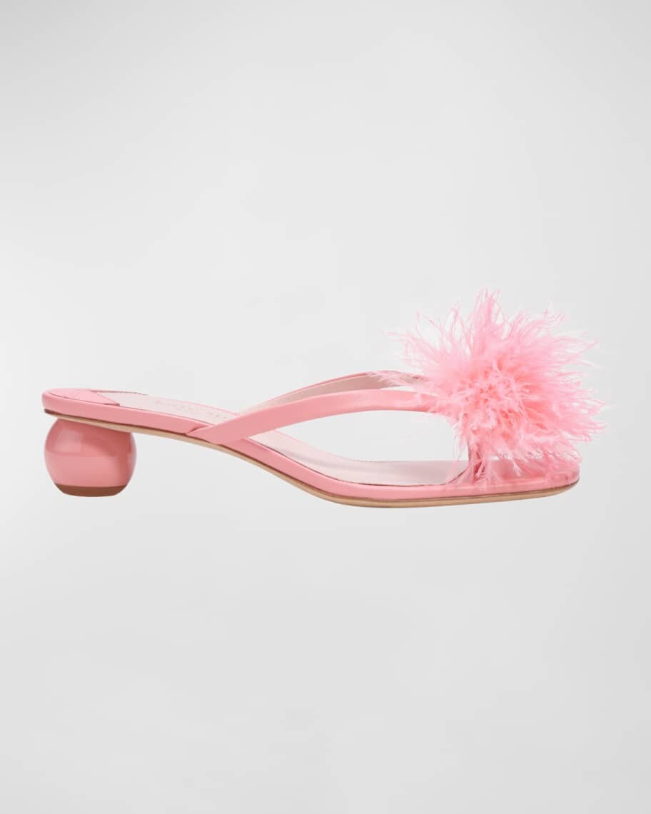 

Кожаные шлепанцы на каблуке Bahama kate spade new york