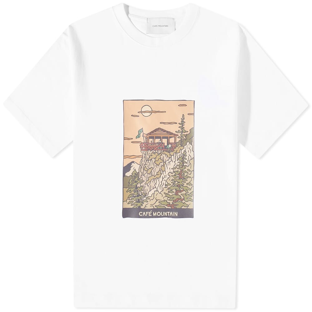 

Футболка Café Mountain Mountainside, белый
