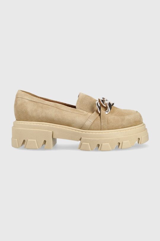 

Кожаные мокасины Mey Charles Footwear, бежевый