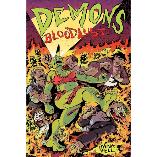 Книга Demons: Bloodlust фигурка reaction figure venom – bloodlust 9 5 см