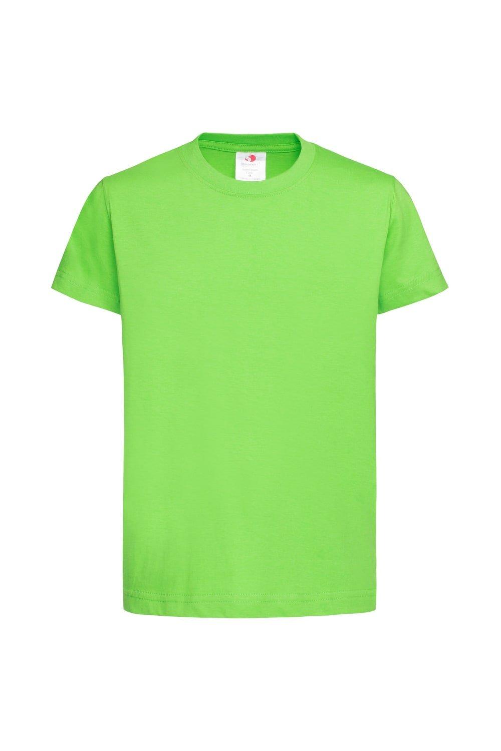 Классическая органическая футболка Stedman, зеленый