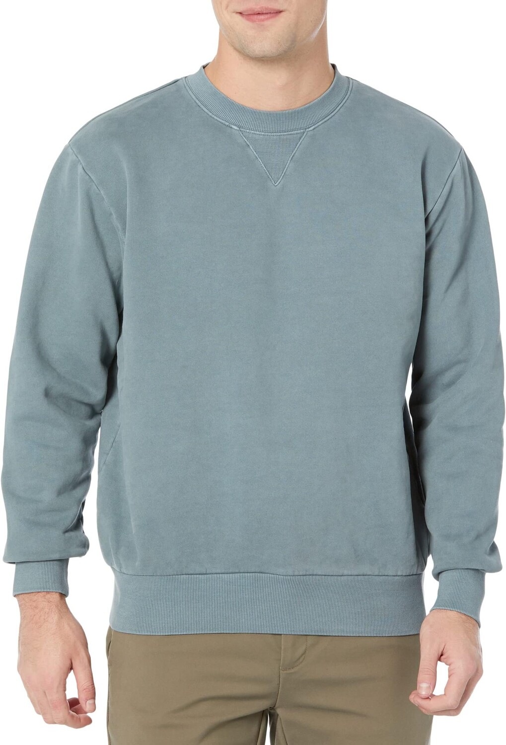 

Толстовка Worn Path Fleece Crew Rhythm, цвет Stone Blue