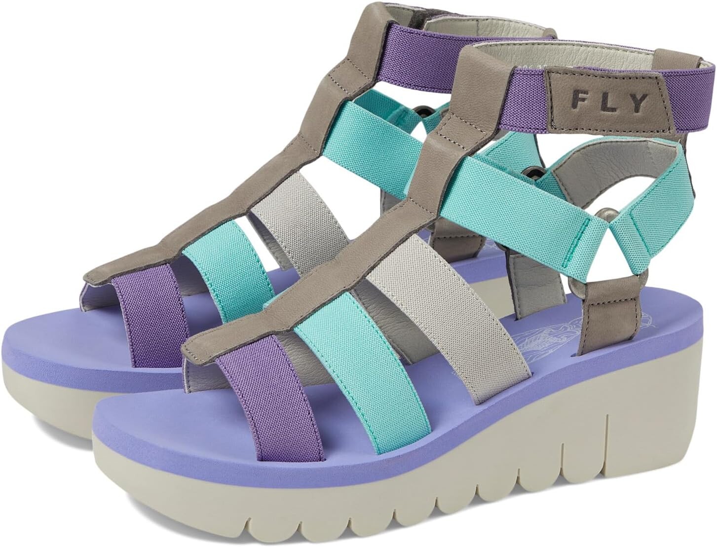 

Туфли FLY LONDON YUFI032FLY, цвет Grey/Multi Cupido/Elastic