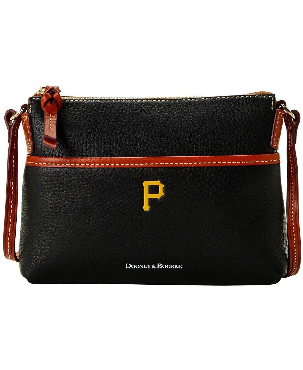 

Женская сумка через плечо Pittsburgh Pirates Pebble Ginger Dooney & Bourke, черный
