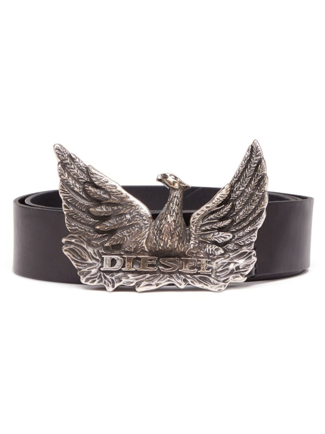 

Diesel ремень Phoenix с пряжкой-логотипом, черный