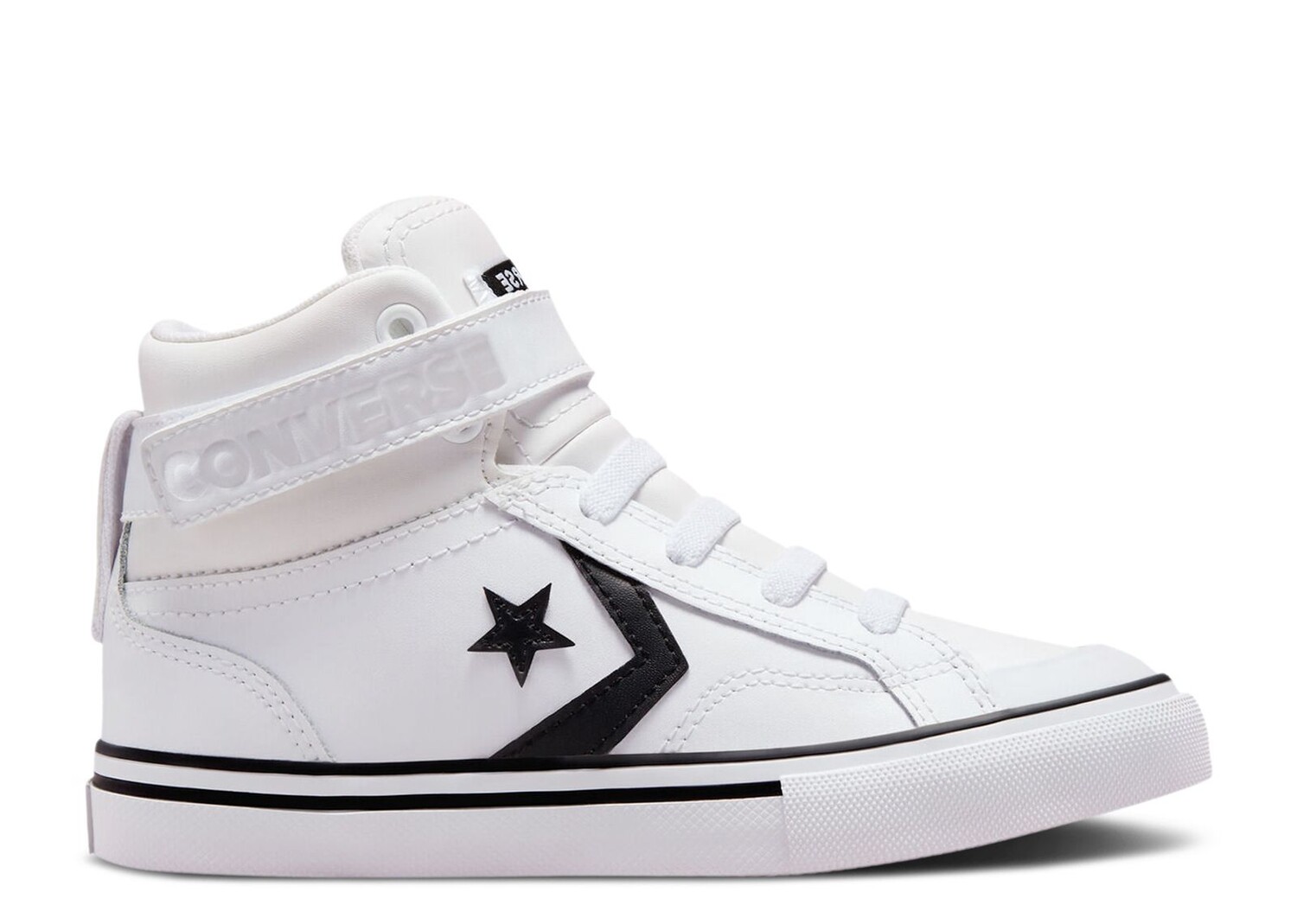 

Кроссовки Converse Pro Blaze Strap Leather High Ps 'White Black', белый