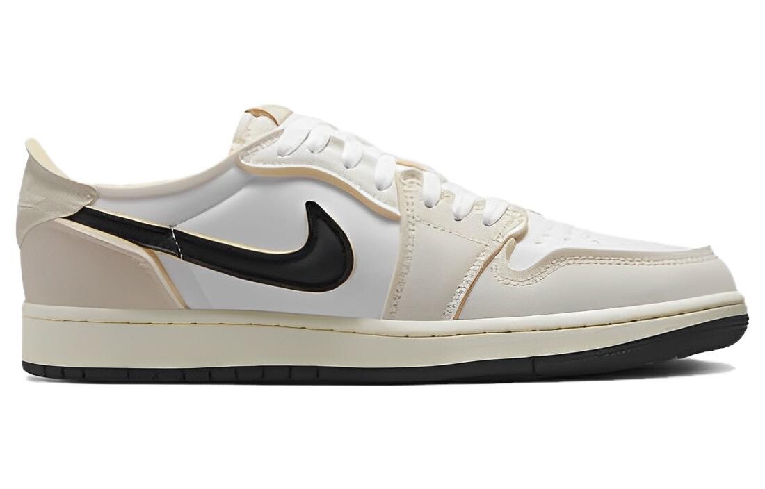 

Кроссовки Nike Air Jordan 1 Retro Low OG EX Coconut Milk, белый / черный