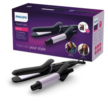 

Stylecare Bhh811/00 Инструмент для укладки волос Мультистайлер Теплый черный розовый 1,8 м, Philips