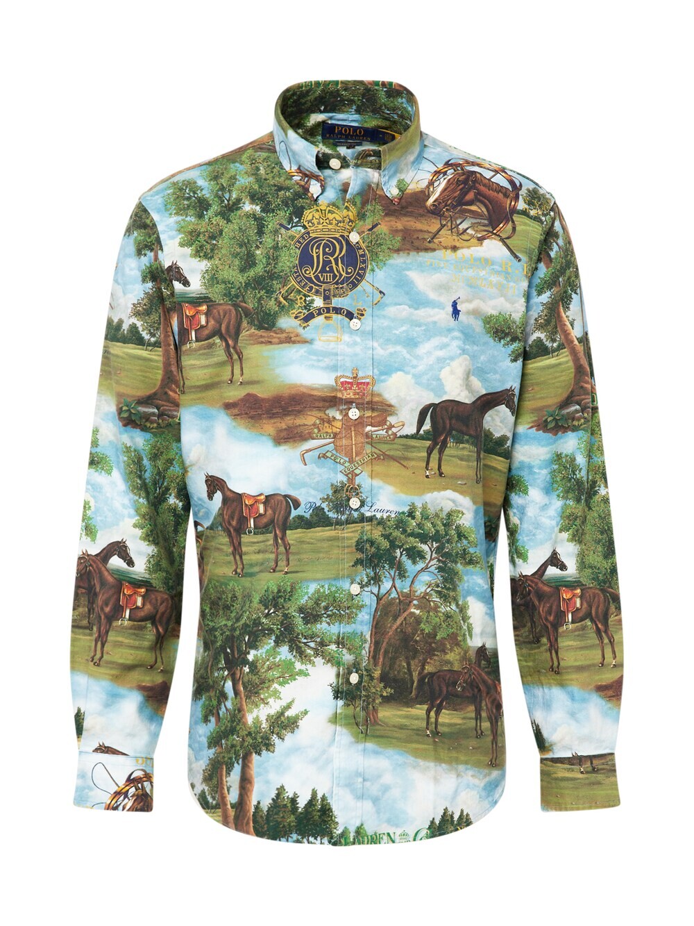 

Рубашка на пуговицах стандартного кроя Polo Ralph Lauren, смешанные цвета