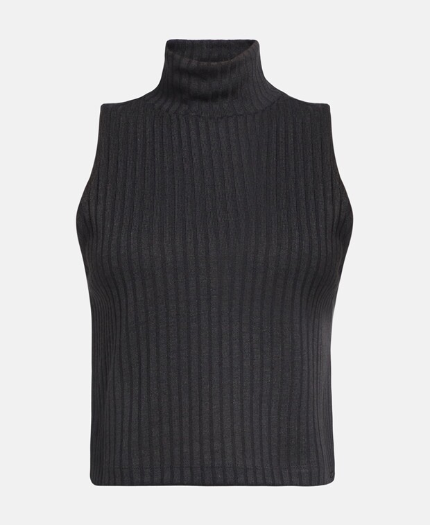 

Топ без рукавов DKNY, черный