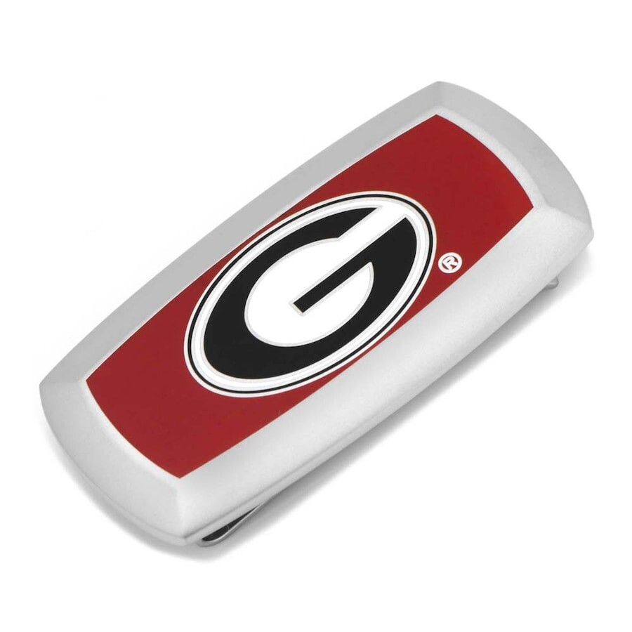 

Зажим для денег Cufflinks Georgia Bulldogs, красный