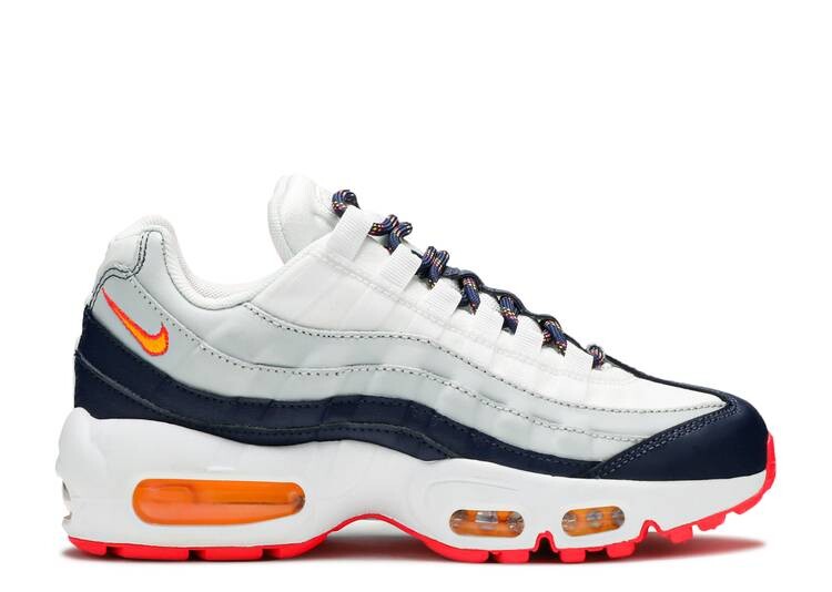 

Кроссовки Nike WMNS AIR MAX 95 'NAVY ORANGE', белый